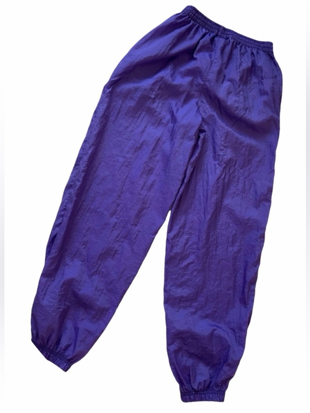 VINTAGE Purple Jogger Track Pants Size S